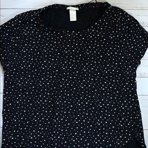 Star print H&M basic tee
